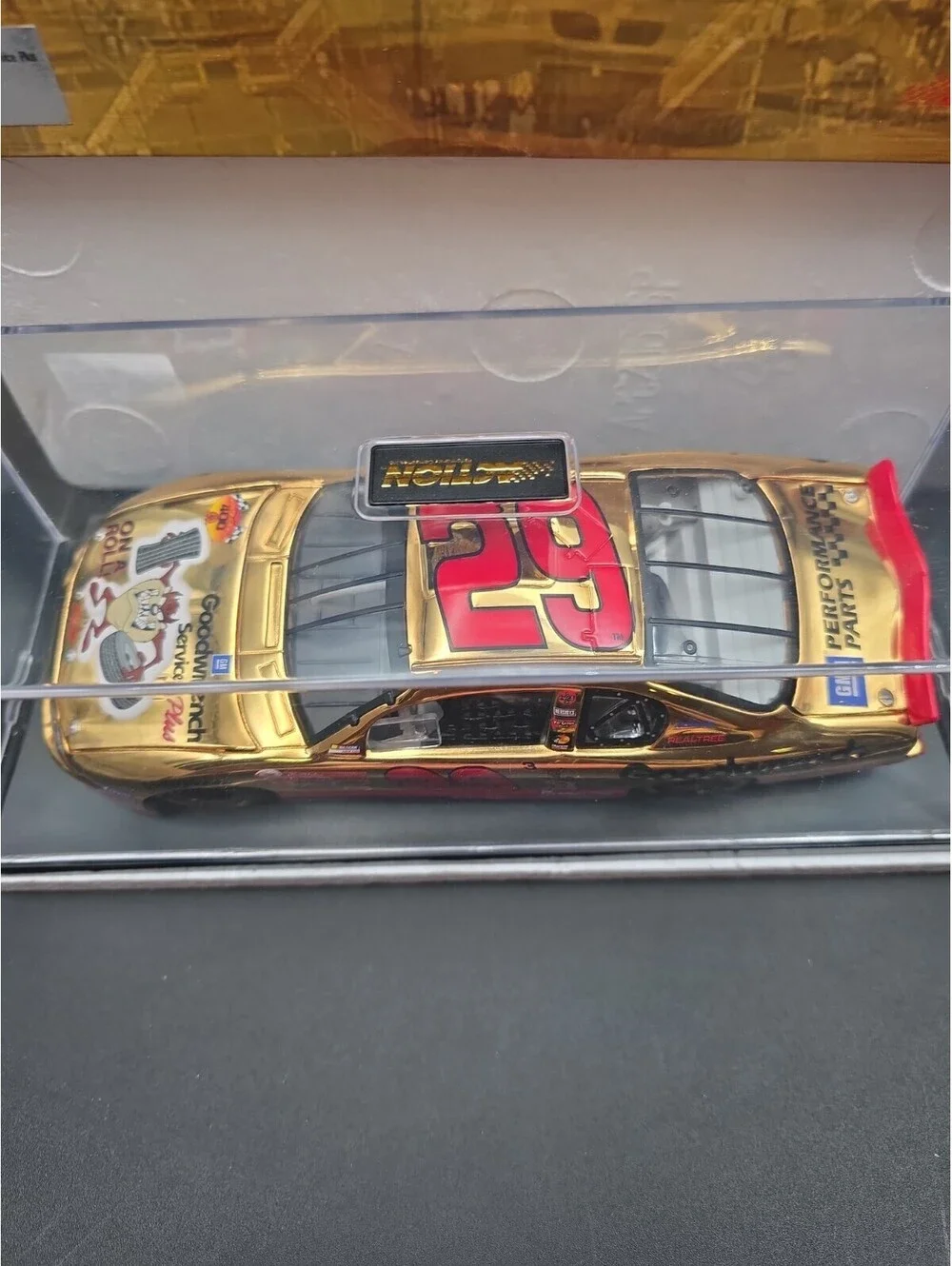 Action Kevin Harvick #29 GM Goodwrench Looney Tunes 2001 Monte Carlo 24kt Gold